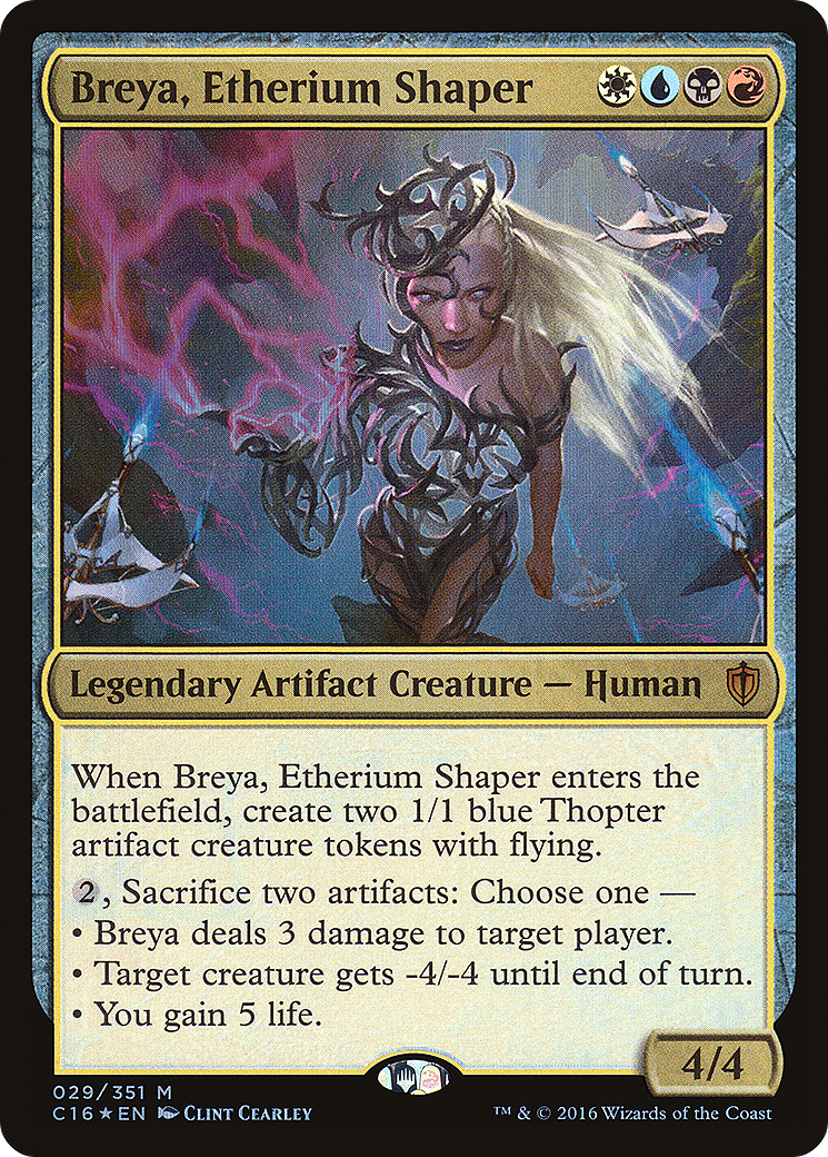 Breya, Etherium Shaper (C16-029) [Commander 2016] Foil