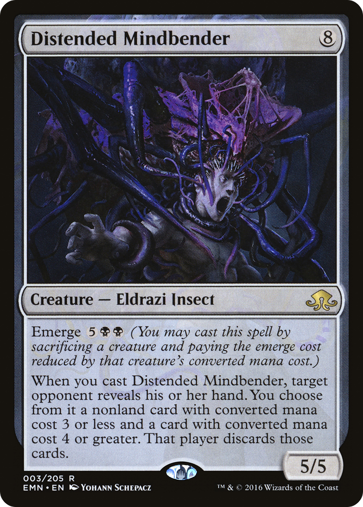 Distended Mindbender (EMN-003) [Eldritch Moon]
