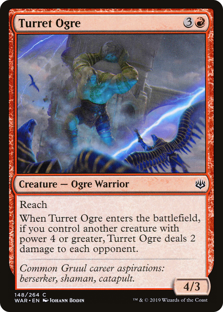 Turret Ogre (WAR-148) [War of the Spark]