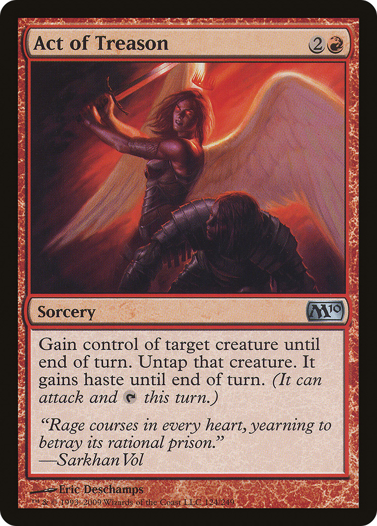 Act of Treason (M10-124) [Magic 2010]