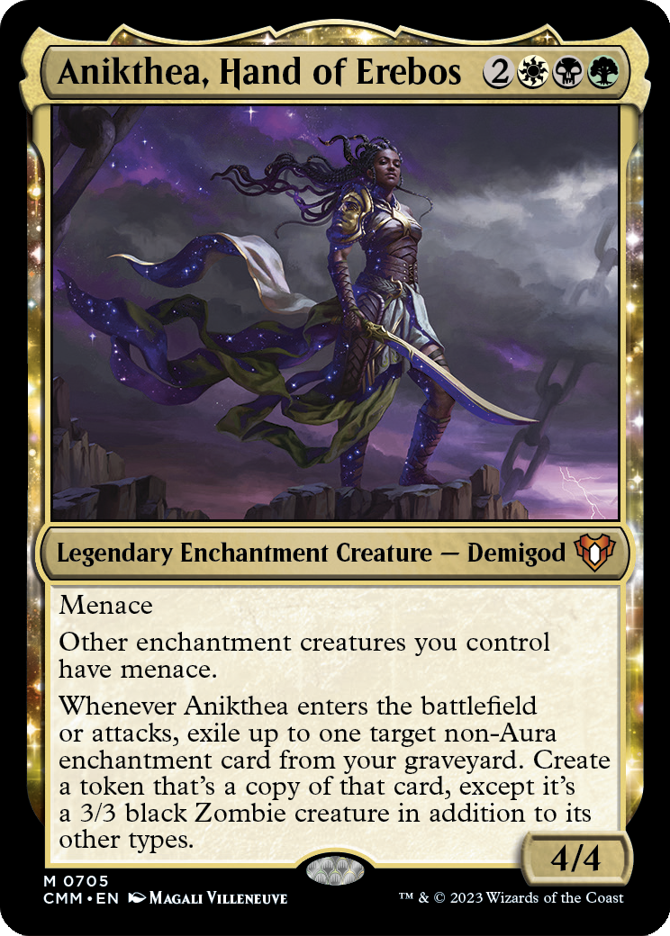 Anikthea, Hand of Erebos (CMM-705) [Commander Masters] Foil