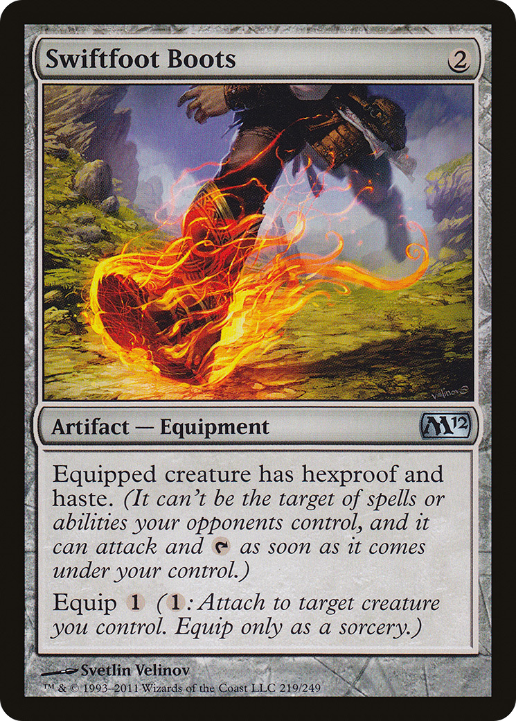 Swiftfoot Boots (M12-219) [Magic 2012] Foil
