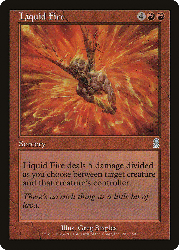 Liquid Fire (ODY-201) [Odyssey] Foil
