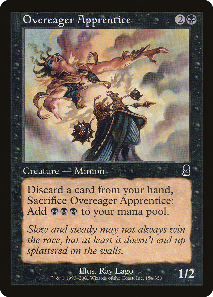 Overeager Apprentice (ODY-154) [Odyssey]