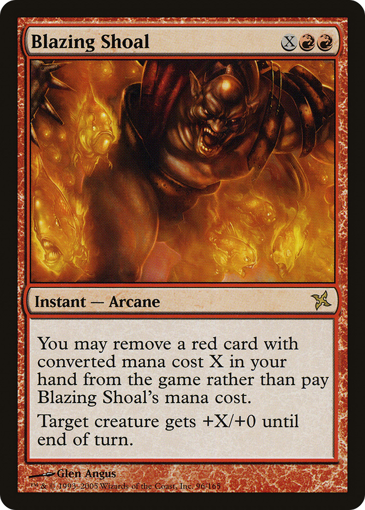 Blazing Shoal (BOK-096) [Betrayers of Kamigawa]