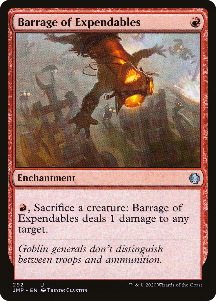 Barrage of Expendables (JMP-292) [Jumpstart]