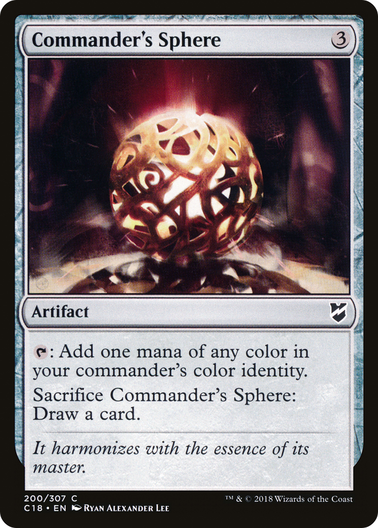 Commander's Sphere (C18-200) [Commander 2018]