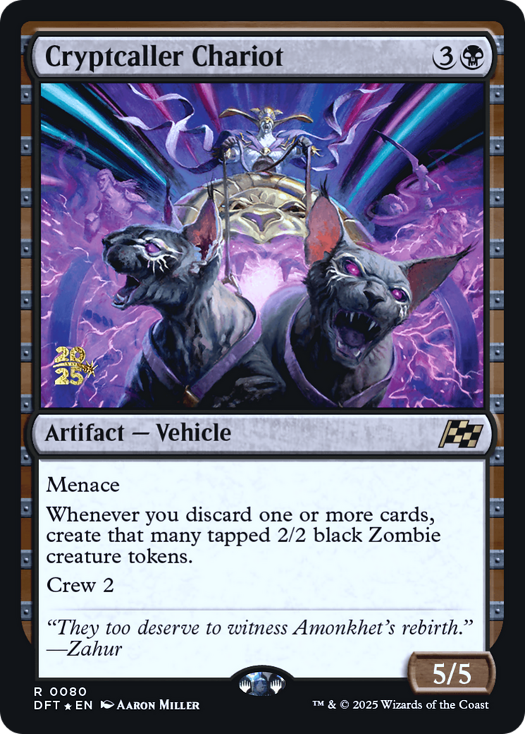 Cryptcaller Chariot (PRE-080) [Prerelease Cards] Foil