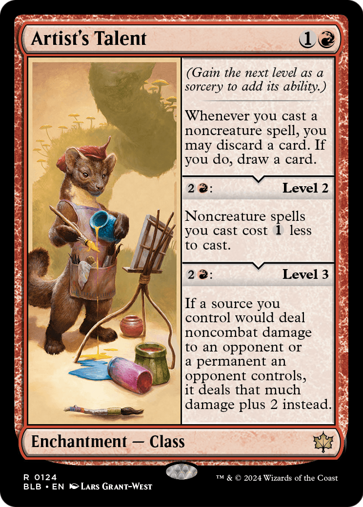 Artist's Talent (BLB-124) [Bloomburrow]