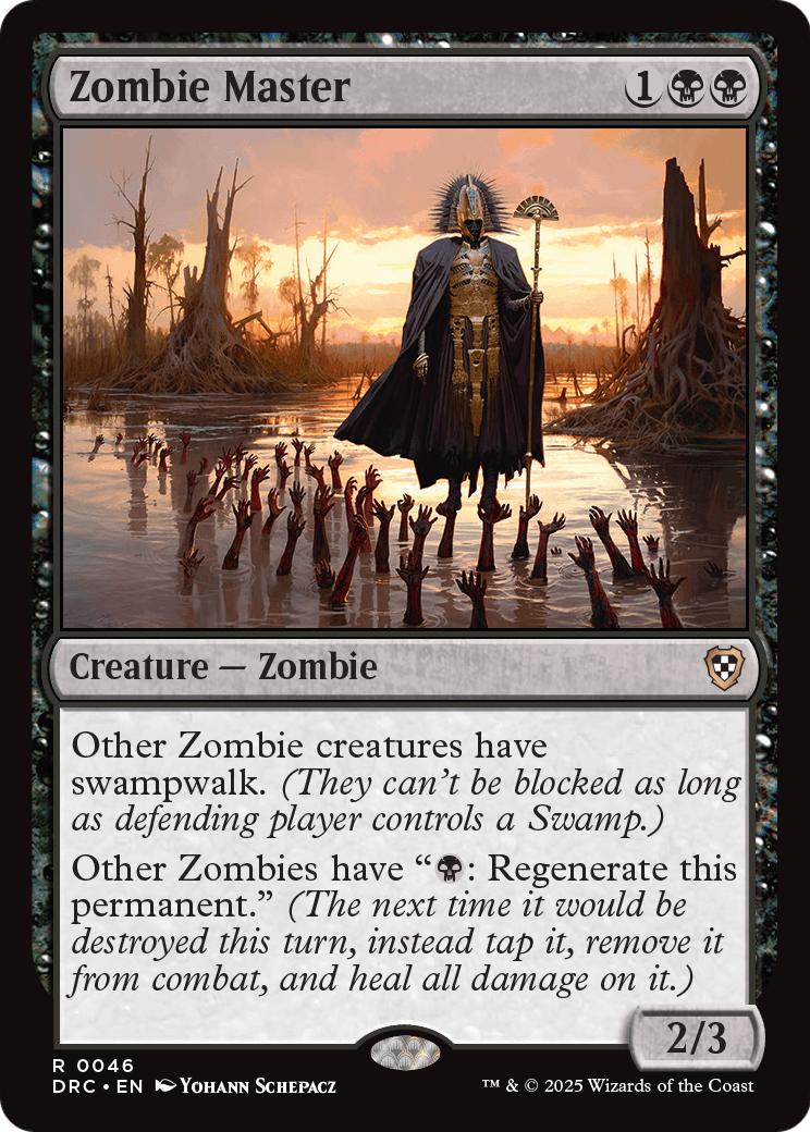 Zombie Master (DRC-046) [Commander: Aetherdrift]