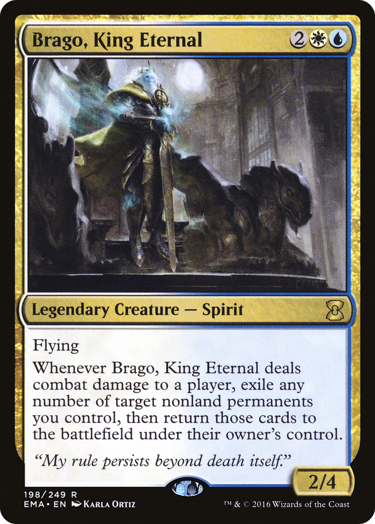 Brago, King Eternal (EMA-198) [Eternal Masters] Foil