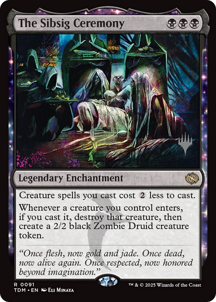 The Sibsig Ceremony (PPTDM-091) [Promo Pack: Tarkir: Dragonstorm]