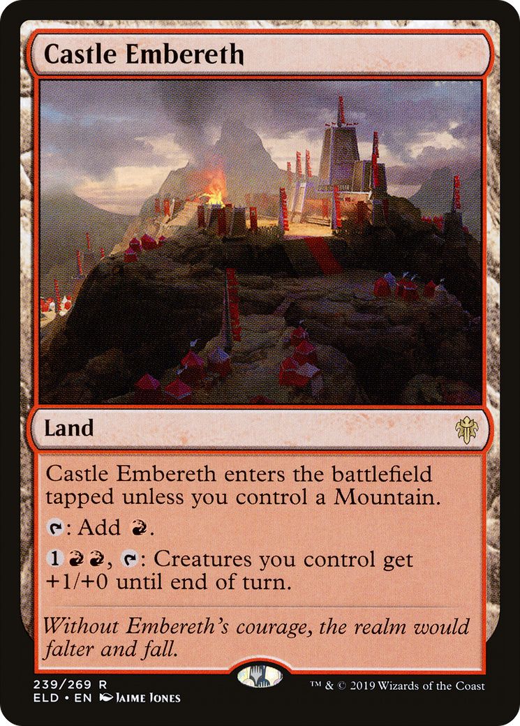 Castle Embereth (ELD-239) [Throne of Eldraine]