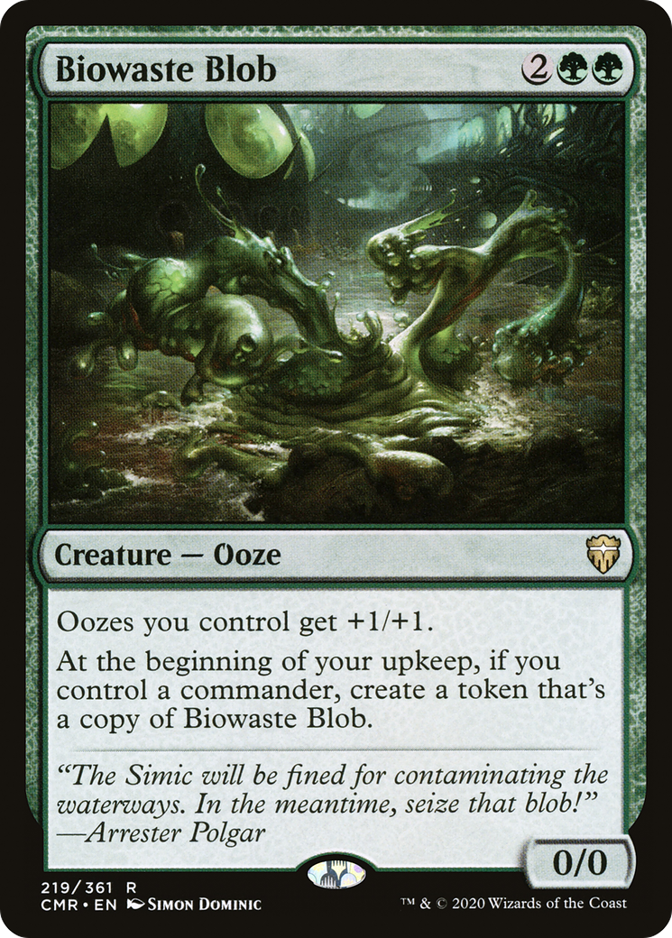 Biowaste Blob (CMR-219) [Commander Legends]
