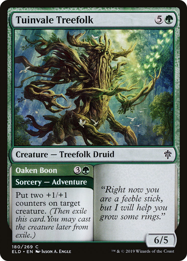 Tuinvale Treefolk (ELD-180) [Throne of Eldraine] Foil