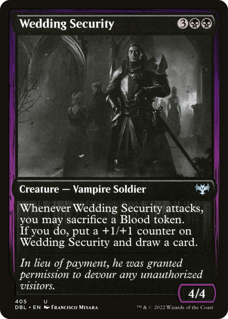 Wedding Security (DBL-405) [Innistrad: Double Feature]
