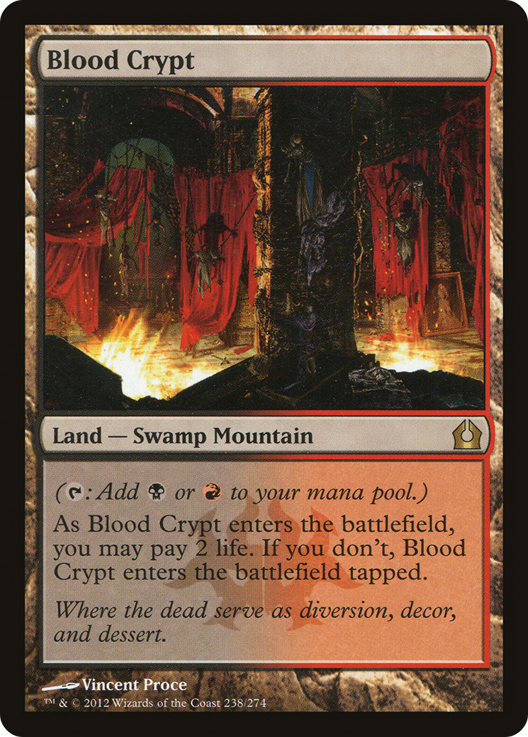 Blood Crypt (RTR-238) [Return to Ravnica] Foil