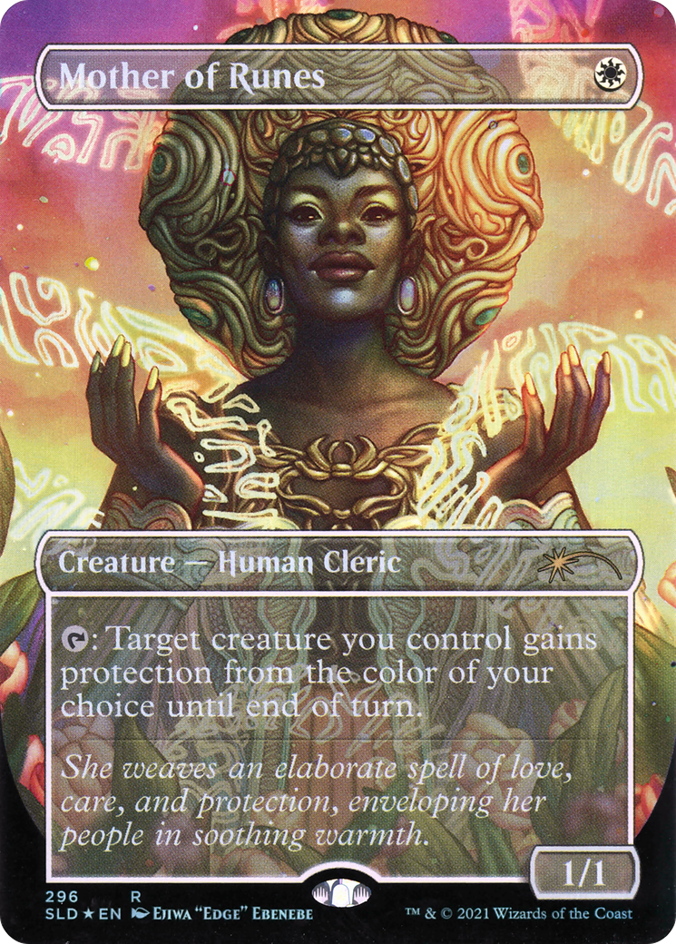 Mother of Runes (SLD-296) (Borderless) [Secret Lair Drop] Foil