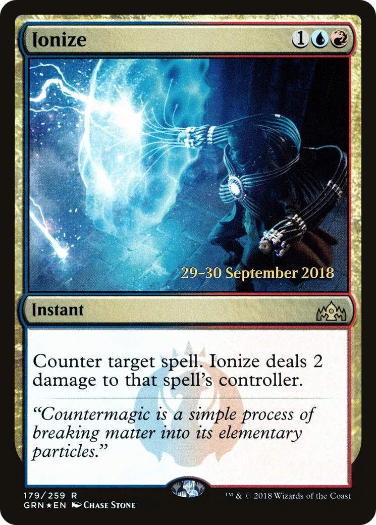 Ionize (PRE-179S) [Guilds of Ravnica Promos] Foil