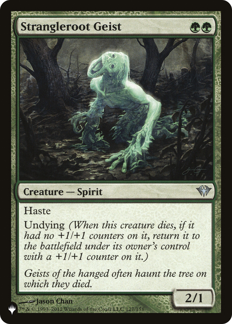 Strangleroot Geist (LIST-DKA-127) [The List]