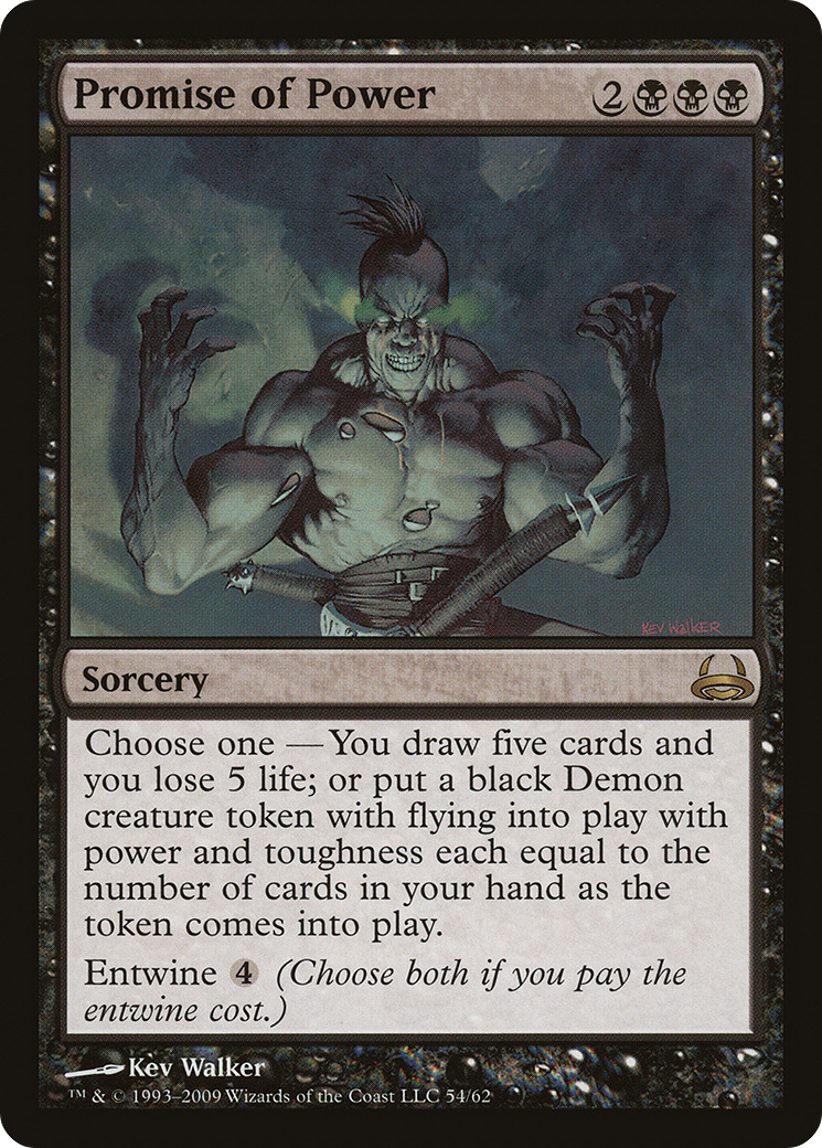 Promise of Power (DDC-054) [Duel Decks: Divine vs. Demonic]