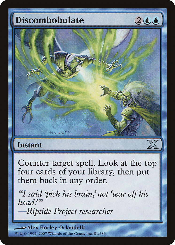 Discombobulate (10E-081) [Tenth Edition] Foil