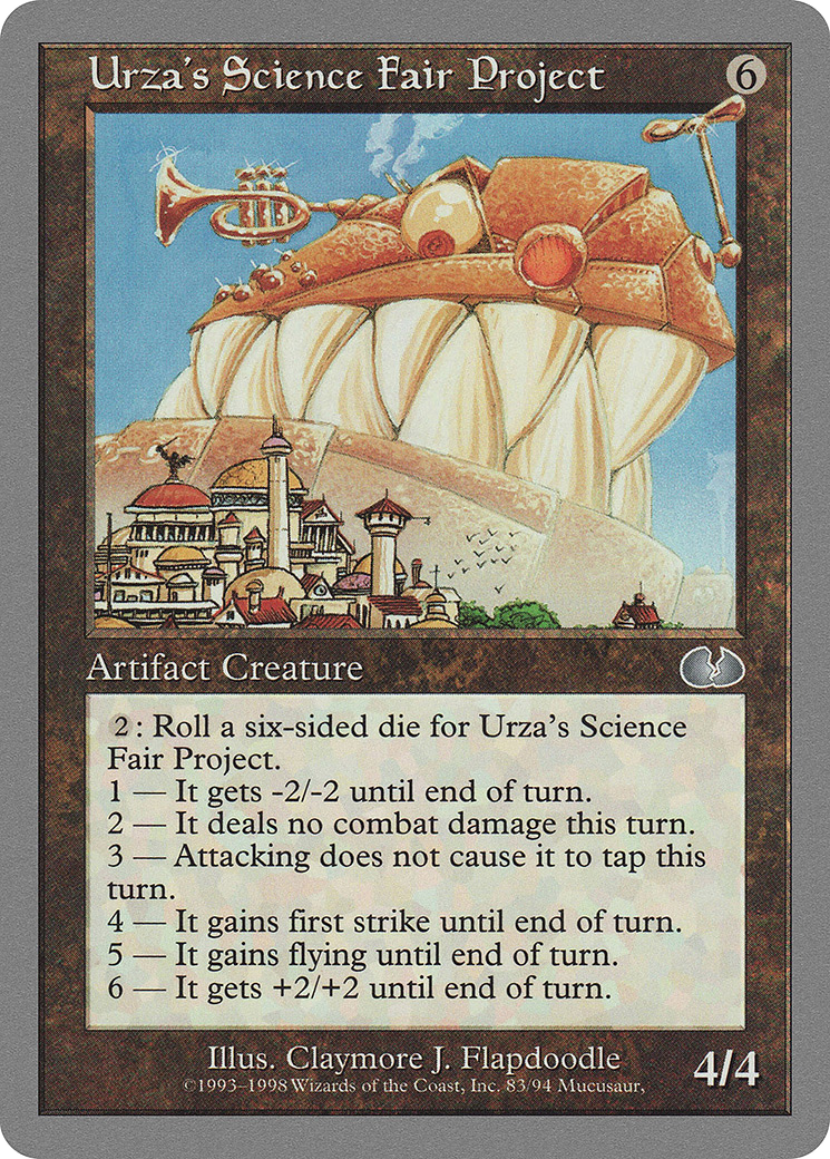 Urza's Science Fair Project (UGL-083) [Unglued]