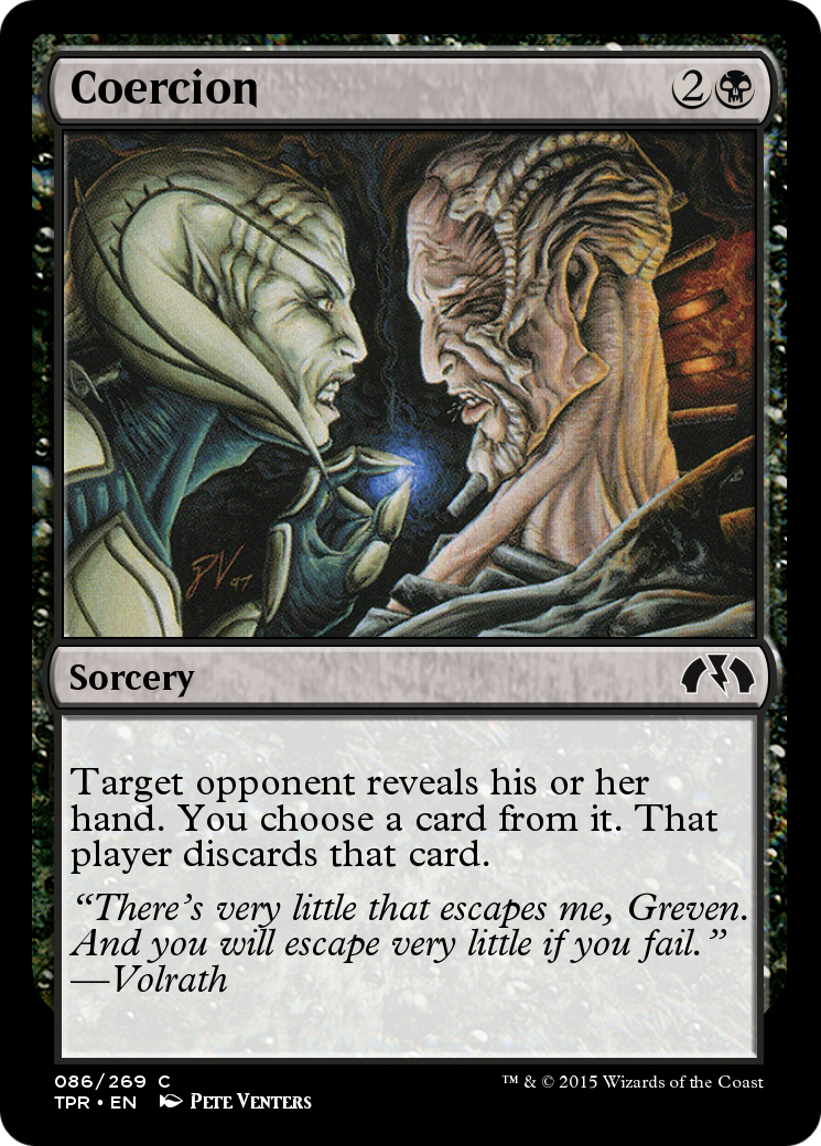 Coercion (TPR-086) [Tempest Remastered] Foil