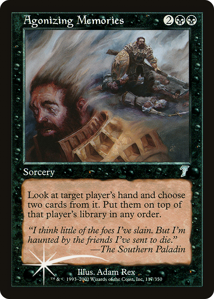 Agonizing Memories (7ED-117★) [7th Edition]