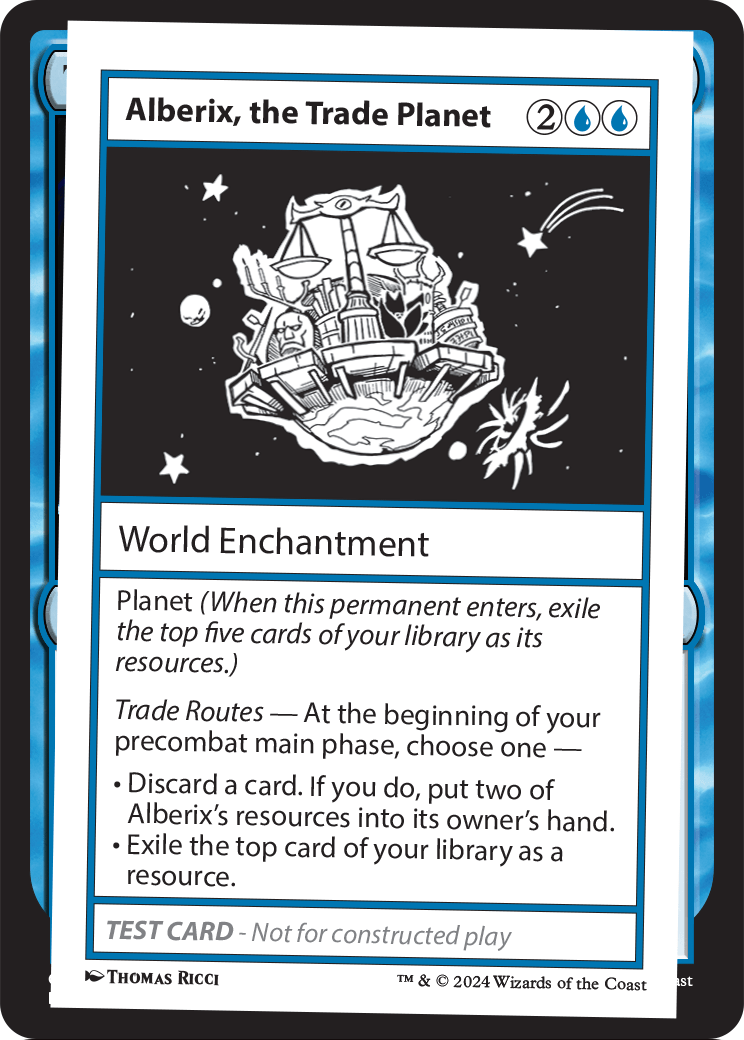 Alberix, the Trade Planet [Mystery Booster 2]