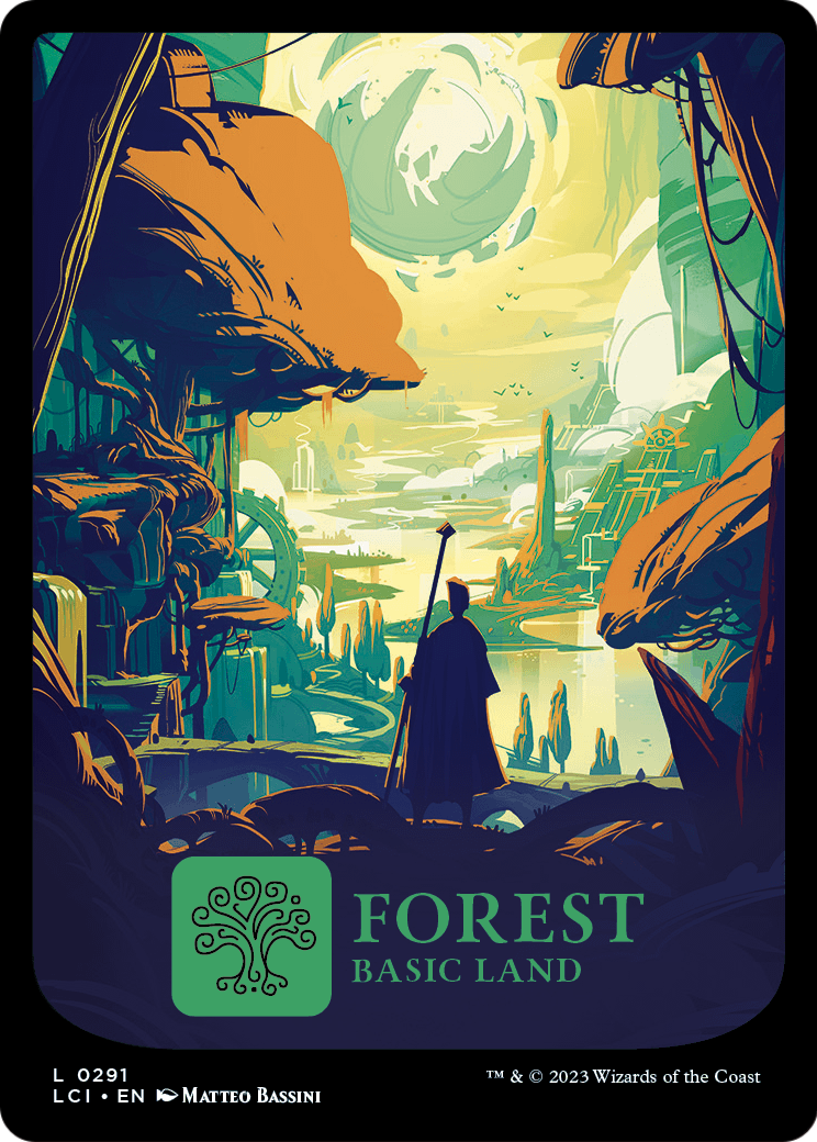 Forest (LCI-291) [The Lost Caverns of Ixalan] Foil