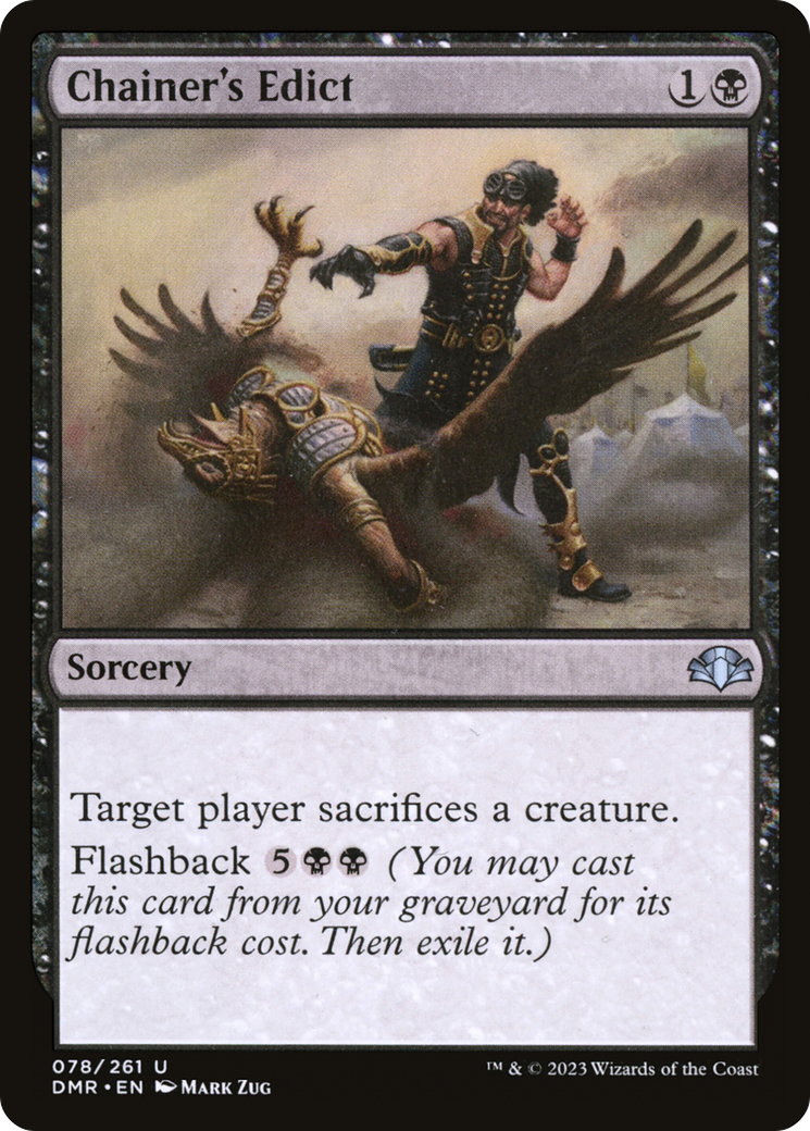 Chainer's Edict (DMR-078) [Dominaria Remastered]