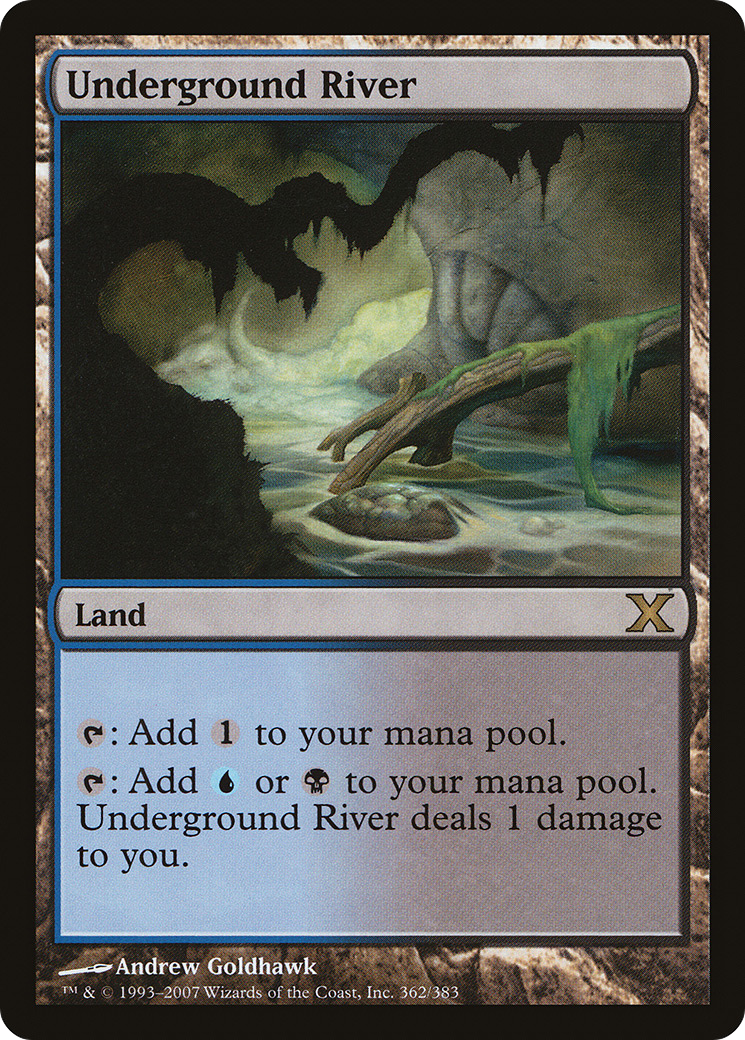 Underground River (10E-362) [Tenth Edition] Foil