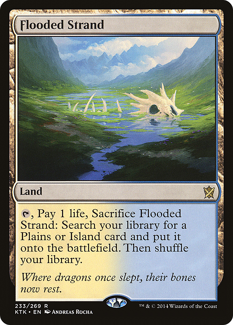 Flooded Strand (KTK-233) [Khans of Tarkir]