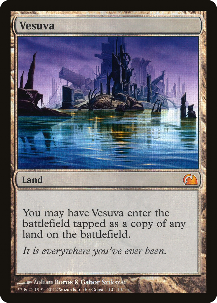 Vesuva (V12-014) [From the Vault: Realms] Foil