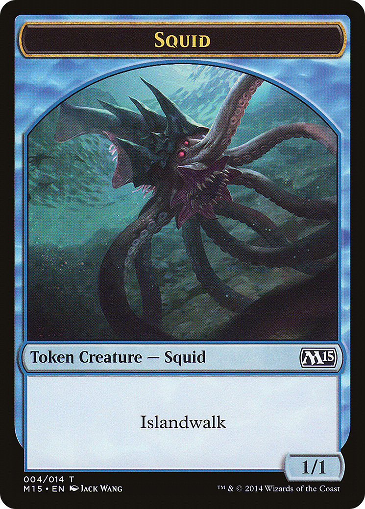 Squid Token (M15-004) [Magic 2015 Tokens]
