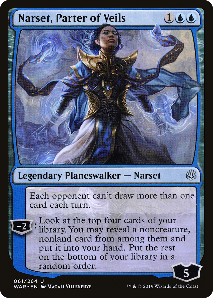 Narset, Parter of Veils (WAR-061) [War of the Spark]