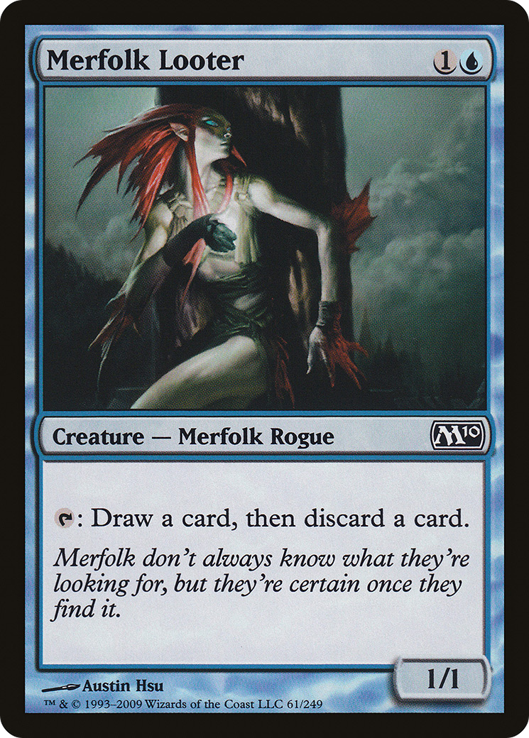 Merfolk Looter (M10-061) [Magic 2010]