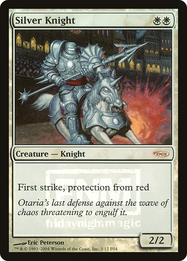 Silver Knight [Friday Night Magic 2004] Foil