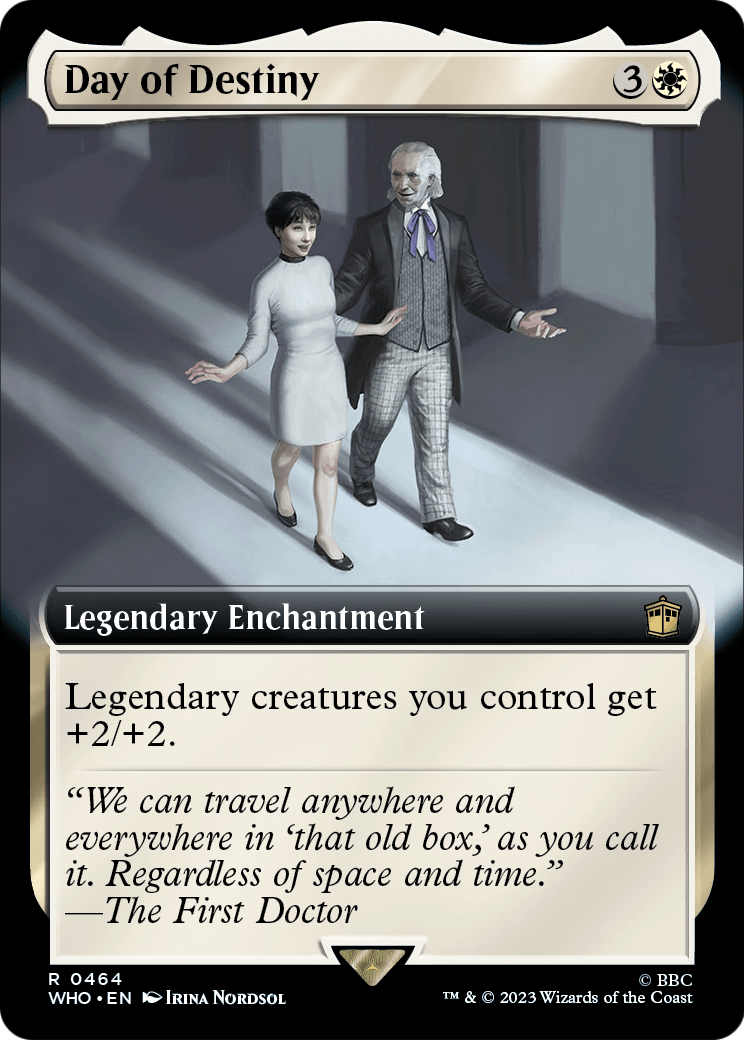 Day of Destiny (Extended Art) (WHO-464) [Doctor Who] Foil