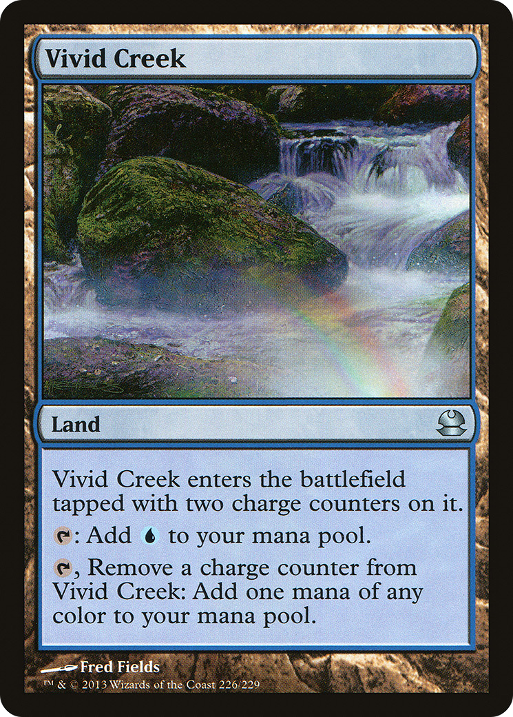 Vivid Creek (MMA-226) [Modern Masters] Foil