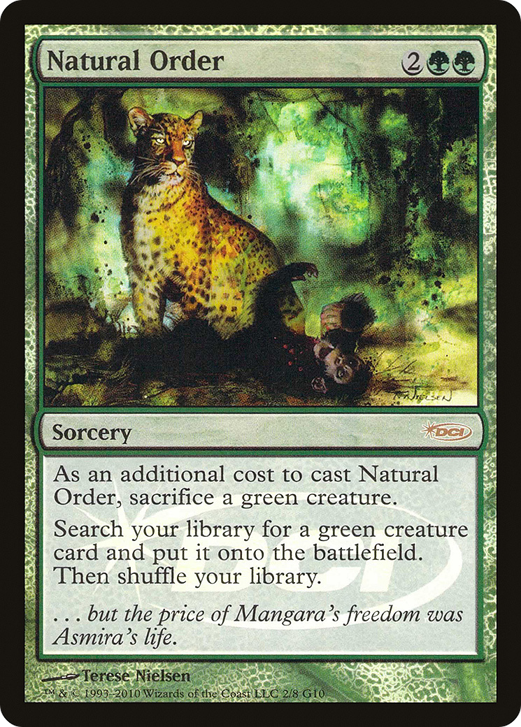 Natural Order (JDG-002) [Judge Gift Cards 2010] Foil
