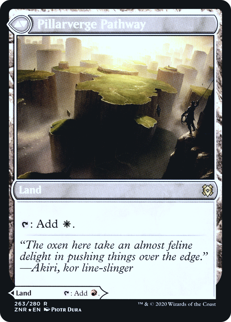 Needleverge Pathway (PRE-263S) [Zendikar Rising Promos] Foil