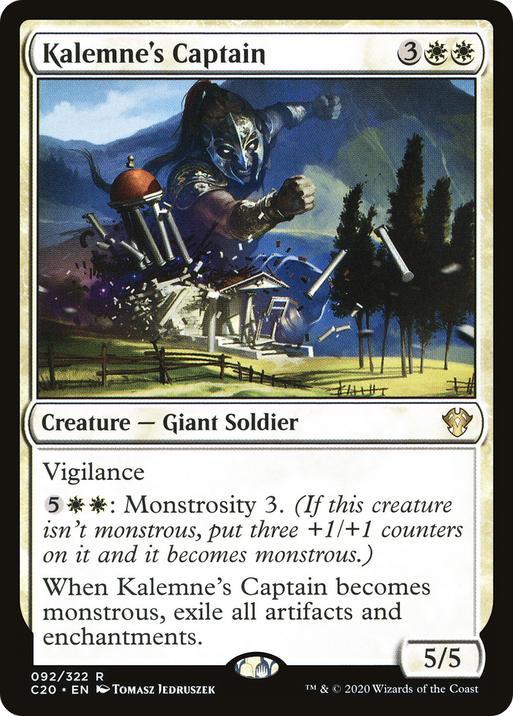 Kalemne's Captain (C20-092) [Commander 2020]