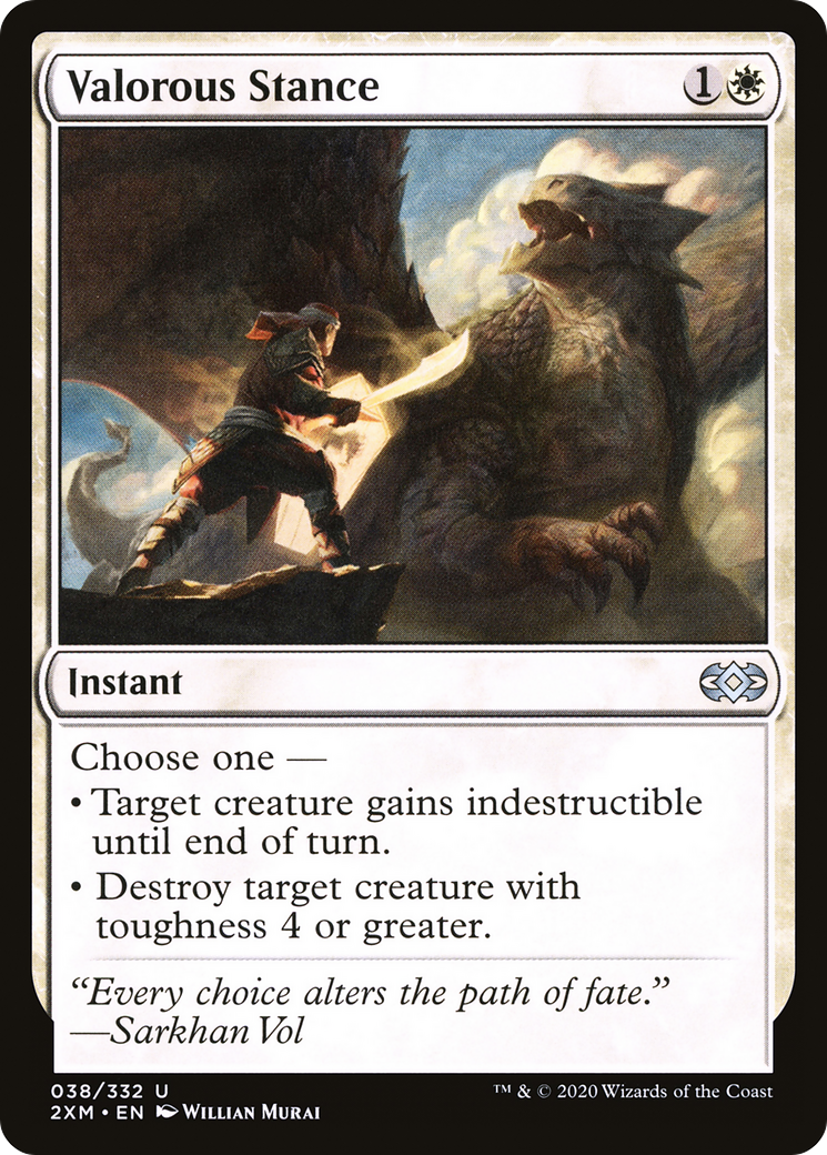 Valorous Stance (2XM-038) [Double Masters]