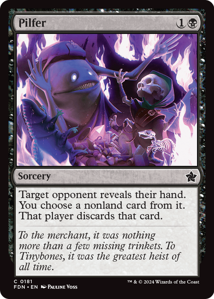 Pilfer (FDN-181) [Foundations] Foil