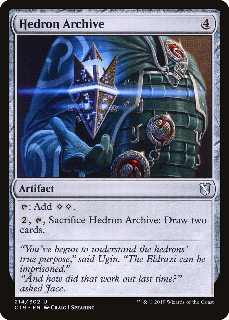 Hedron Archive (C19-214) [Commander 2019]