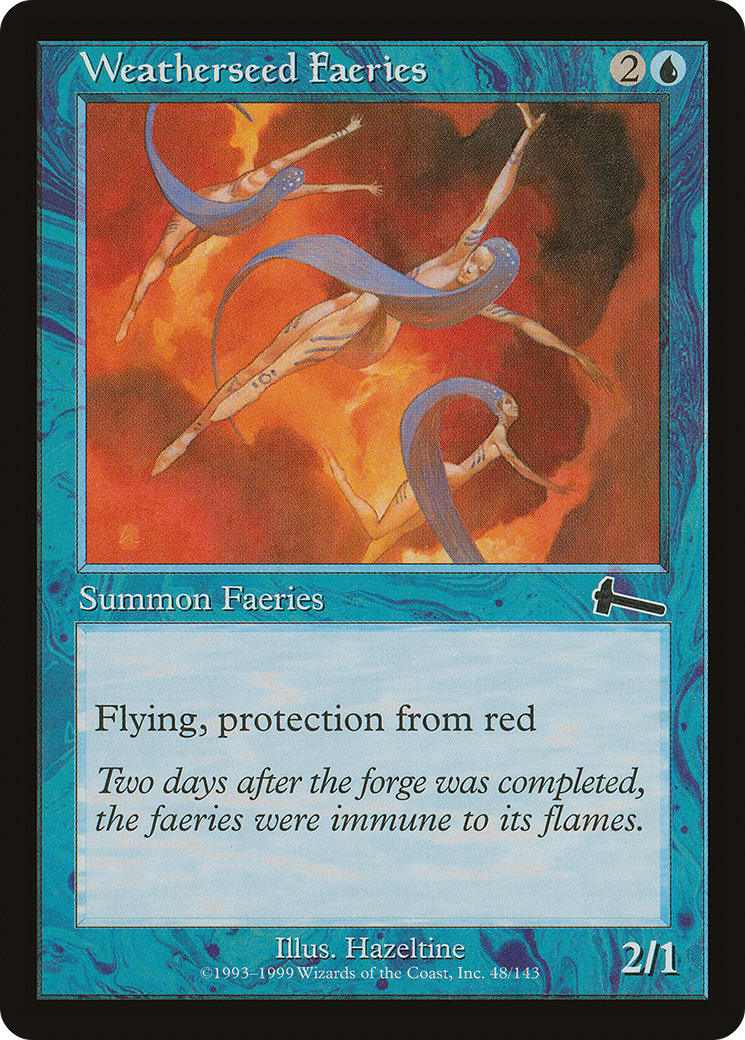 Weatherseed Faeries (ULG-048) [Urza's Legacy]