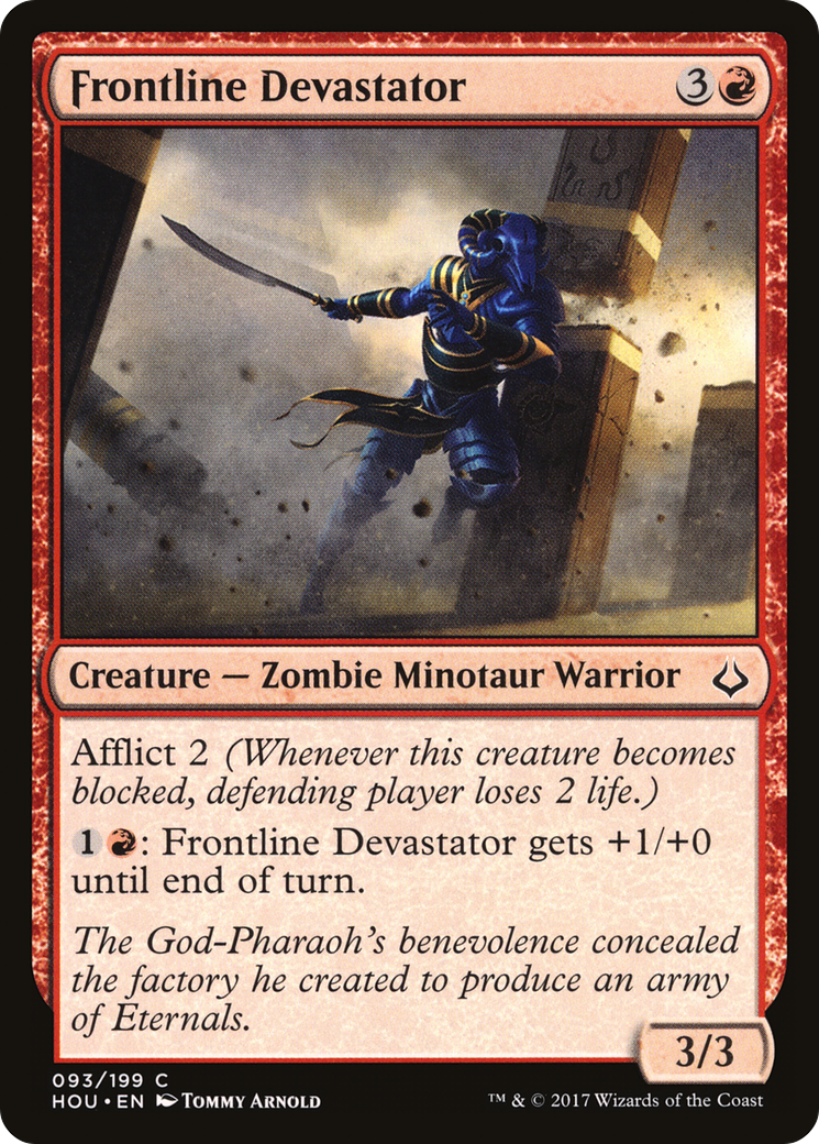 Frontline Devastator (HOU-093) [Hour of Devastation] Foil