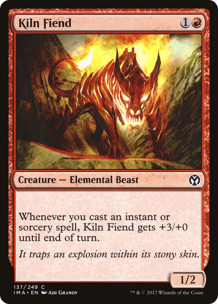 Kiln Fiend (IMA-137) [Iconic Masters] Foil
